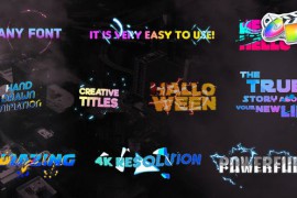 Creative Colorful Titles | FCPX 27369100