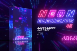 Neon Background Pack 34000238