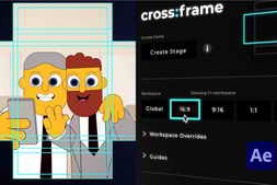 Free Download:Aescripts CrossFrame v1.3