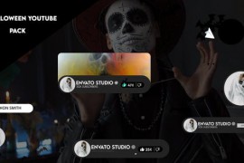 Halloween Youtube Pack elements - Morgt 48026126