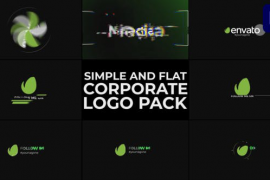 Simple And Flat Corporate Logo for Premiere Pro 47586149