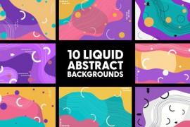 Liquid Abstract Backgrounds 50474226