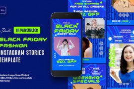 Black Friday Fashion Instagram Stories Template 41824135