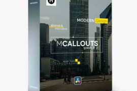 MotionVFX – mCallouts Simple 2 DVR — Universal Callouts for DaVinci Resolve