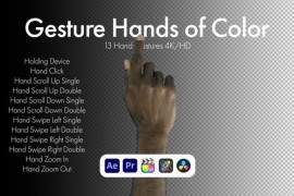 Gestures Hands of Color 50810049