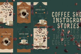 Coffee shop instagram stories 43647007