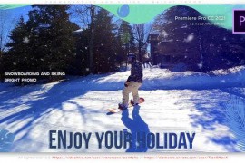 Snowboarding and Skiing - Bright Promo 49838842