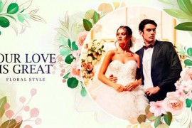 Floral Wedding Slideshow 51687340