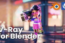 V-Ray 7.00.40 for Blender 4.2-4.4 Win x64