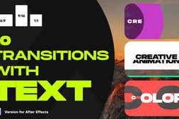 Free Download:Transitions with Text 63875954