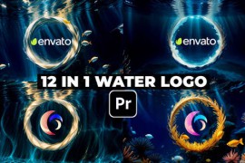 Underwater Abstract Logo Reveal 52610166