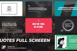 Quotes Full Screen | FCPX 43518815