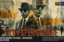 Free Download:Old Paper Grunge Textures – Distressed Wrinkled Surface Collection For MOGRT 60896262