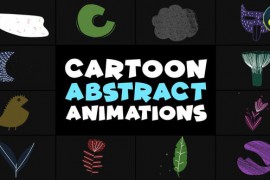 Cartoon Abstract Animations | DaVinci Resolve 48724666