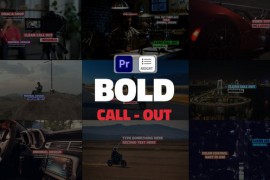 BOLD Call - Outs | MOGRTs 41532428