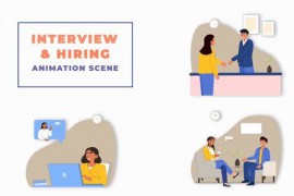 Job Interview And Hiring Premiere Pro Animation 44141293