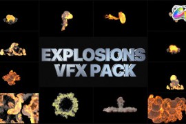 Explosions Pack | FCPX 34147117