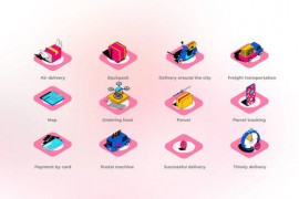 Delivery - Isometric Icons 44942094