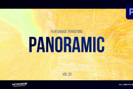 Film Damage Panoramic Transitions Vol. 03 for Premiere Pro 50406199
