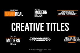 Creative Titles | DaVinci Resolve Macro 42355632