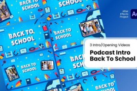 Intro/Opening - Back To School After Effects Template 52055977