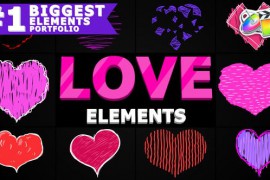 Cartoon Hearts | FCPX 25691395