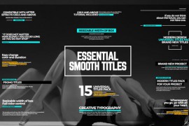 Smooth Titles I Essential Graphics 22353796