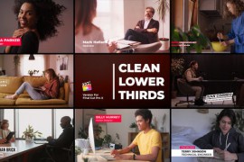 Clean Lower Thirds | FCPX 44966155