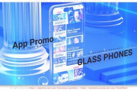 Clean Glass Phones App Promo 43476653