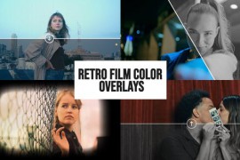 Retro Film Color Overlays 52685274