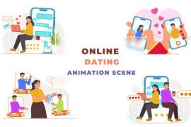 Online Digital Dating Concept Scene 42854238