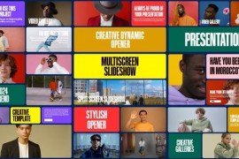 Colorful Multiscreen Slideshow | Beautiful Opener 50211803