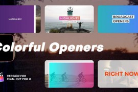 Colorful Openers | Final Cut Pro X 48874218