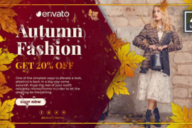 Fall Season Fashion Sale | Autumn Promo 48134461