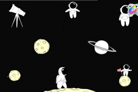 Cartoon Space Animations for FCPX 50311215