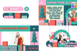 Christmas And New Year Slideshow for FCPX 48963278