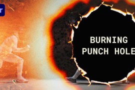Burning Punch Hole Transitions | Premiere Pro 50224195