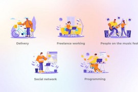 Freelance working - Big Character Tool Set Concept 44422491