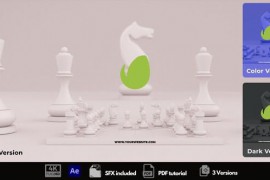 Chess Logo Reveal 49842222
