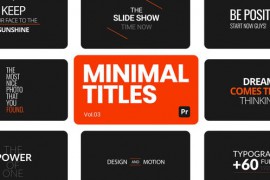 Minimal Titles 03 for Premiere Pro 44561320