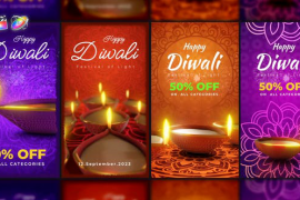 Diwali Festival Stories Pack 48735377