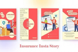 Insurance Instagram Story Premiere Pro Template 44604316