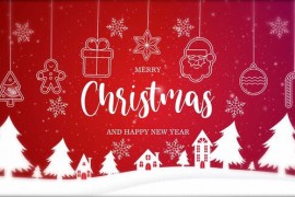 Merry Christmas And Happy New Year Intro 3 MOGRT 49420399