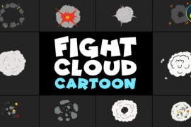 Fight Cloud Cartoon | DaVinci Resolve 50975454