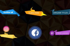Origami Lower Thirds for DaVinci Resolve 43335083