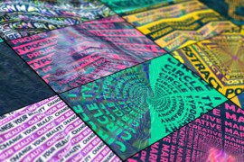 Colorful Abstract Typography 48019399