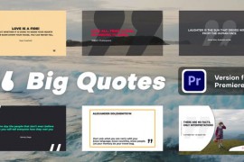 Big Quotes | MOGRT 49743218