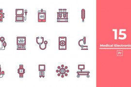 Medical Electronic Icon Premiere Pro 50333580