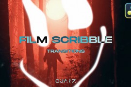 Film Scribble Transitions for Davinci Resolve 52329324