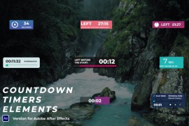 Countdown Timers Elements 43473711